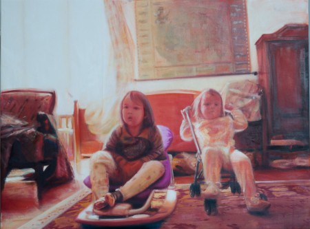 Kicsik 140x180cm olaj vászon